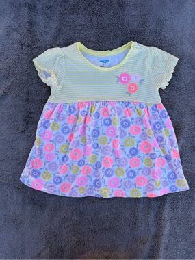 ❤️ Bundle and Save!  Yellow Striped & Floral Shirt